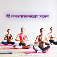 Mantra Wandaufkleber Lakshmi Yogastudio