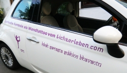 Mantra Wandtattoo oder auch als Autoaufkleber