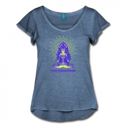 Tshirt mit Flatterärmel Ganesha Motiv