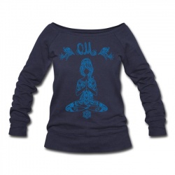 Yoga U Boot Sweatshirt kuschelig mit OM Motiv
