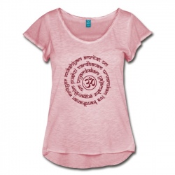 Yoga Tshirt Mantra Motiv