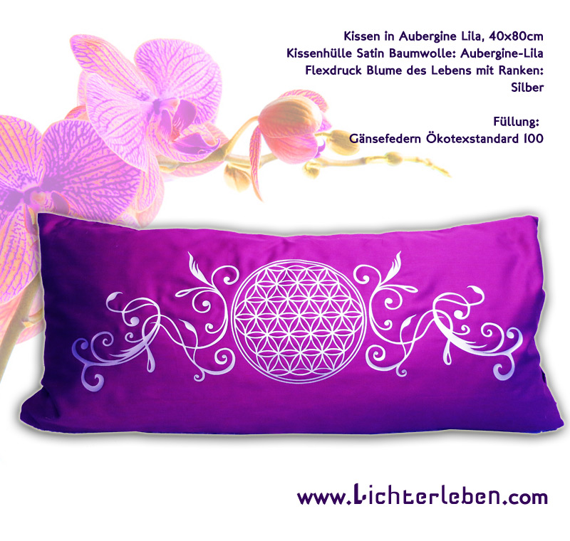 Blume des Lebens Kissen