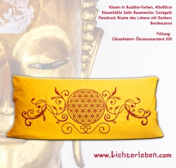 Blume des Lebens Kissen
