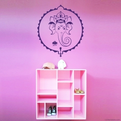 Ganesha Freude Wandtattoo