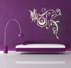 Chakra Fly Wandtattoo
