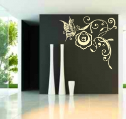 Chakra Fly Wandtattoo