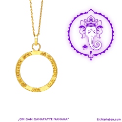 Ganesha Mantra Gold