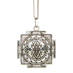 Sri Yantra Schmuckanhänger