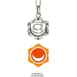 Swadisthana Chakra Anhänger für Kette