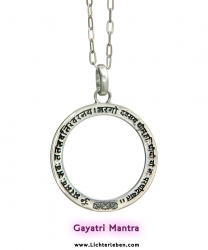 Gayatri Mantra Anhänger