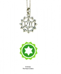 Herz anahata 4 Anhänger für Kette