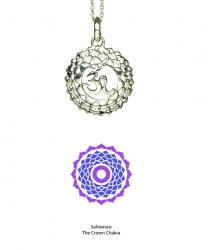 Kronenchakra Sahasrara7 Anhänger für Kette