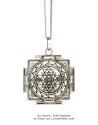 Sri Yantra Schmuckanhänger