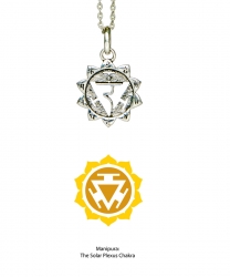 Manipura Chakra Anhänger für Kette