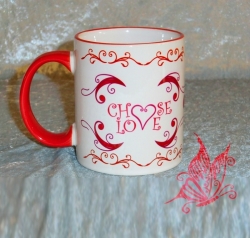 Choose Love Tasse für jeden Tag