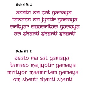 "OM Asato Ma Sat Gamaya" Mantra zur Befreiung in der Yogapraxis oder die Bitte um Führung in schwierigen Zeiten.
