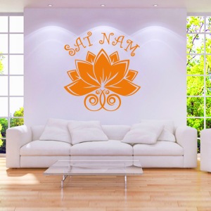 Sat Nam Mantra Wandtattoo sehr beliebt bei Kundalini Yoga Fans