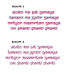 "OM Asato Ma Sat Gamaya" Mantra zur Befreiung in der Yogapraxis oder die Bitte um Führung in schwierigen Zeiten.