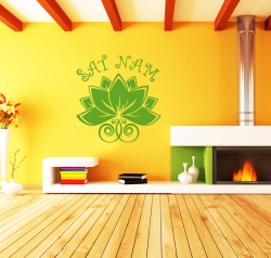 Sat Nam Mantra Wandtattoo sehr beliebt bei Kundalini Yoga Fans