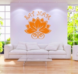 Sat Nam Mantra Wandtattoo sehr beliebt bei Kundalini Yoga Fans