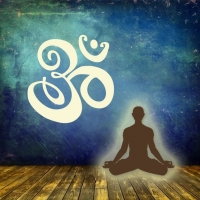 OM Zeichen als Wandtattoo