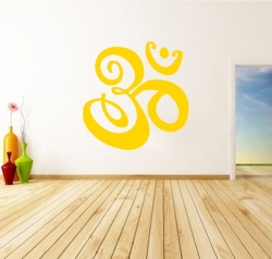 OM Zeichen als Wandtattoo