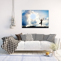 Yoga  Fotomotiv als Wandbild