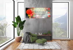 Wandbild mit Gayatri Mantra