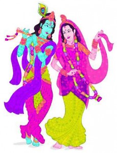 Krishna und Rama