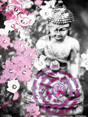 BUDDHA WANDDEKO MIT TRYAMBAKAM MANTRA DAS GROSSE HEILMANTRA