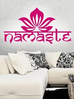 Namaste als Wandtattoo Namaste als Wandtattoo
