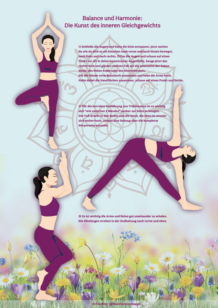 Yoga Praxis - Die Kunst des inneren Gleichgewichts- Mit Yoga Übungen aus der Yoga Praxis kannst du leichter in deine innere Mitte finden und stärkst so deine Resilienz