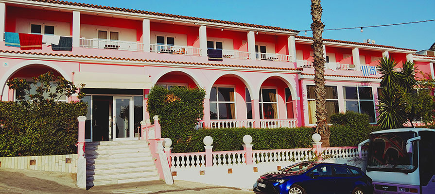The Pink Palace Hotel Korfu Yoga Holidays