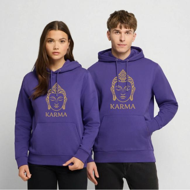 Buddhakopf Karma Organic Nature Gold Art