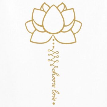 Golden Lotus - Wähle Liebe Edition Yoga-Fashion