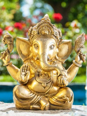 Ganesha Goldantik 23cm Berk