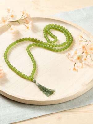 Weihrauch-Mala „Herz-Chakra“