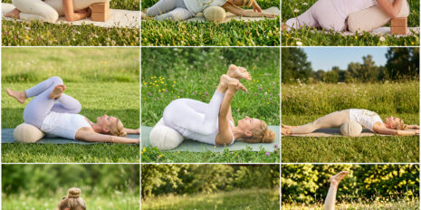 Hol dir den kostenlosen Yin Yoga Praxis-Guide als PDF. 12 sanfte Übungen mit der Yogarolle & Mantras für tiefe Entspannung zuhause. Jetzt herunterladen!