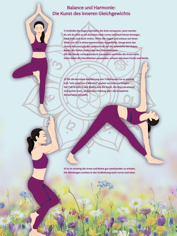 Yoga Praxis - Die Kunst des inneren Gleichgewichts- Mit Yoga Übungen aus der Yoga Praxis kannst du leichter in deine innere Mitte finden und stärkst so deine Resilienz