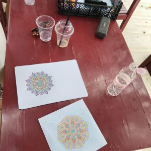 Kreative Auszeit Mandala Malen