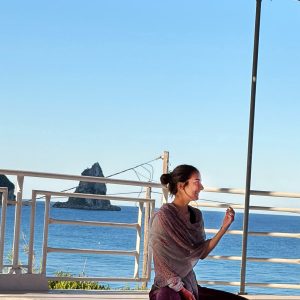 Marie Yoga Teacher Rooftop Yoga